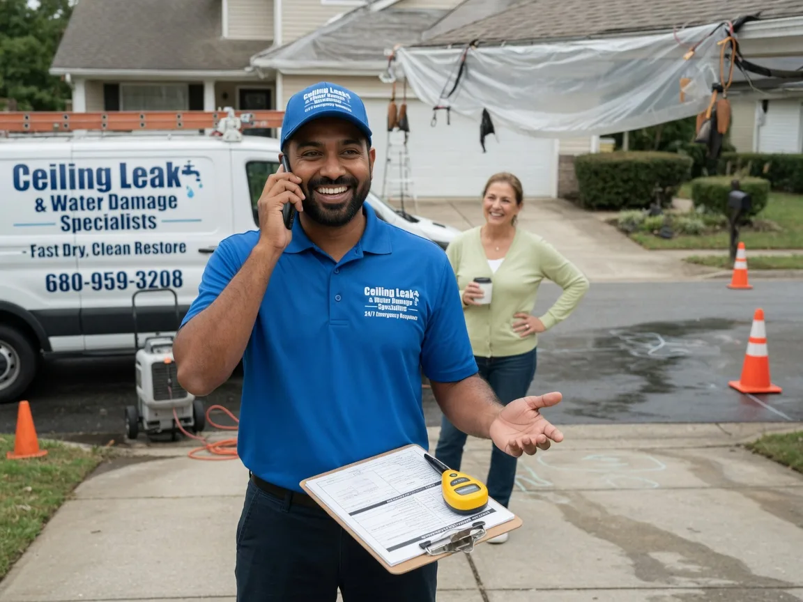 Ceiling Leak Cleanup Lakeland, TN FAQs