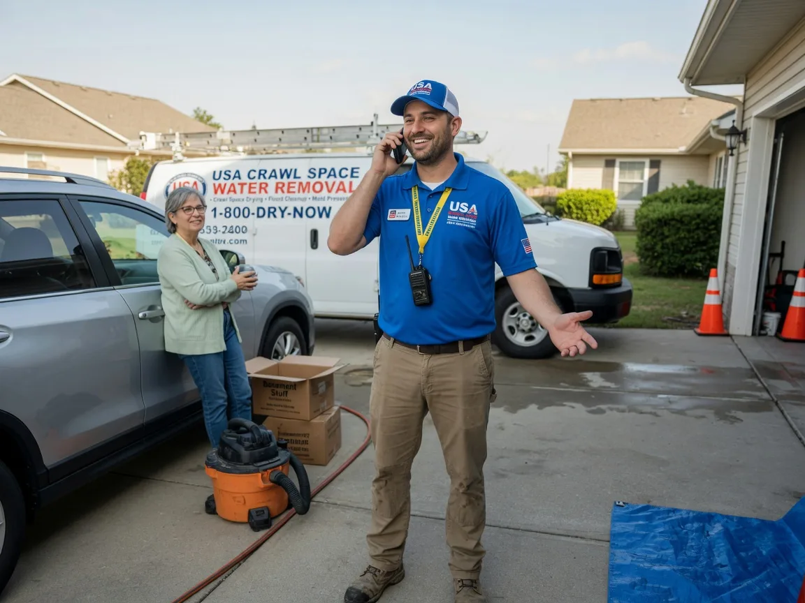 Crawl Space Water Removal Lakeland, TN FAQs